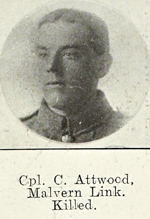 Cpl Christopher Attwood of Malvern Link