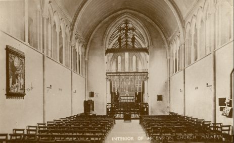 Click to enlargeInterior of the Church of the Ascension, circa 1930