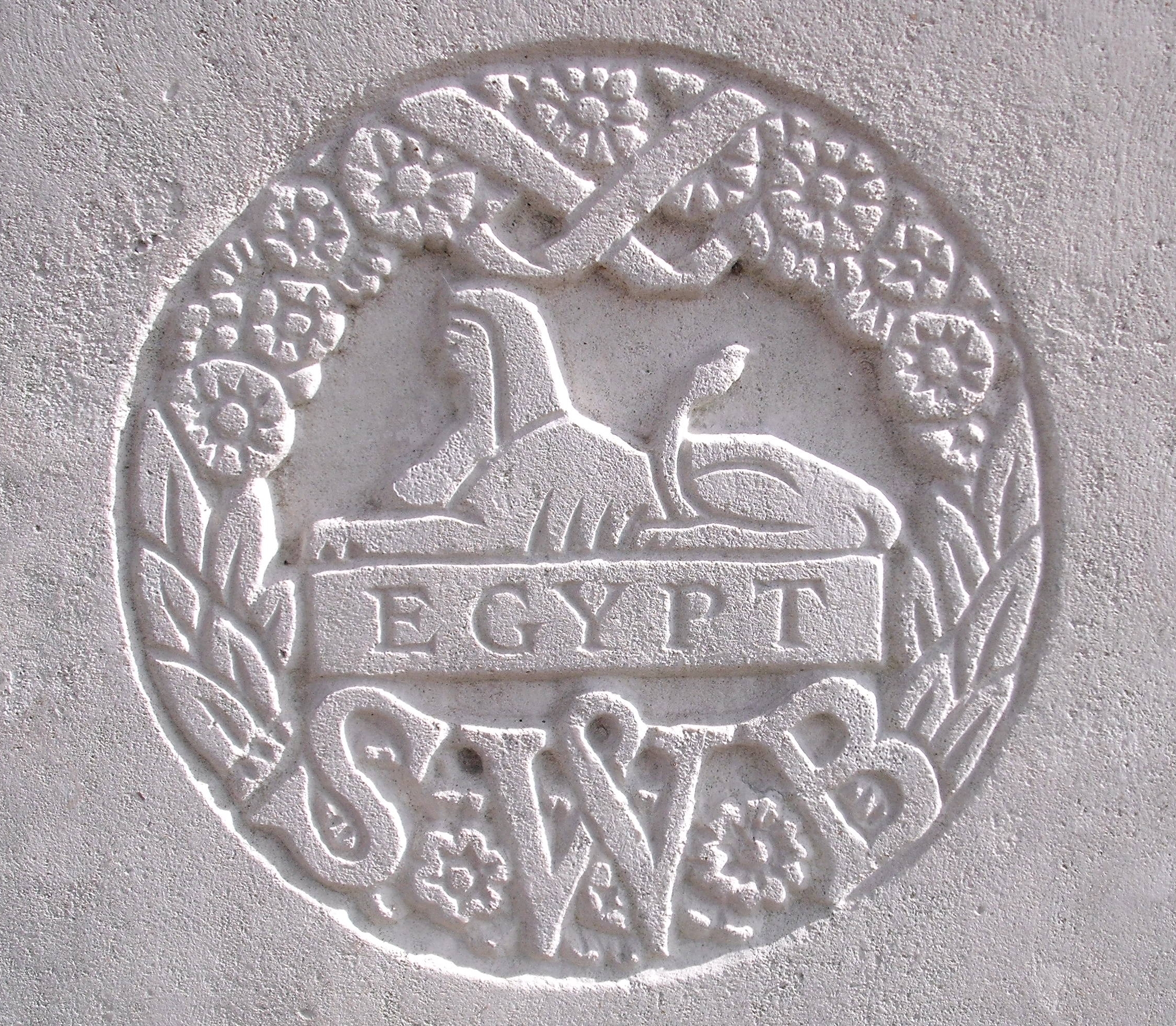 Capbadge of the South Wales Borderers