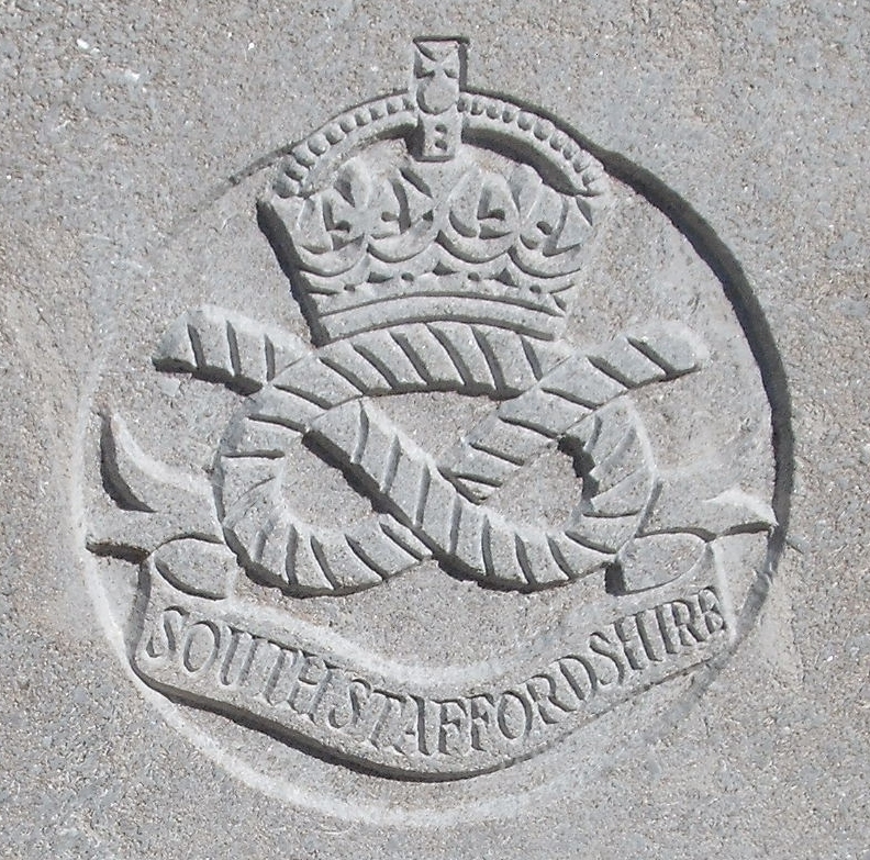 Capbadge of the South Staffordshire Regiment