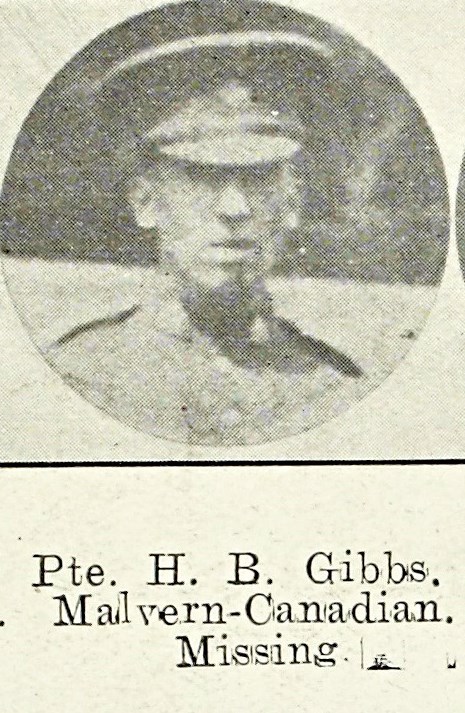 Horace Boddington Gibbs, late of the Wyche