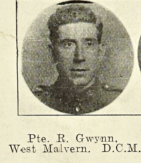 Ralph Gwynn DCM from West Malvern
