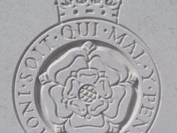 Capbadge of the 2nd London Regiment (Royal Fusilers)