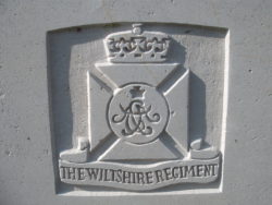Capbadge of the Wiltshire Regiment