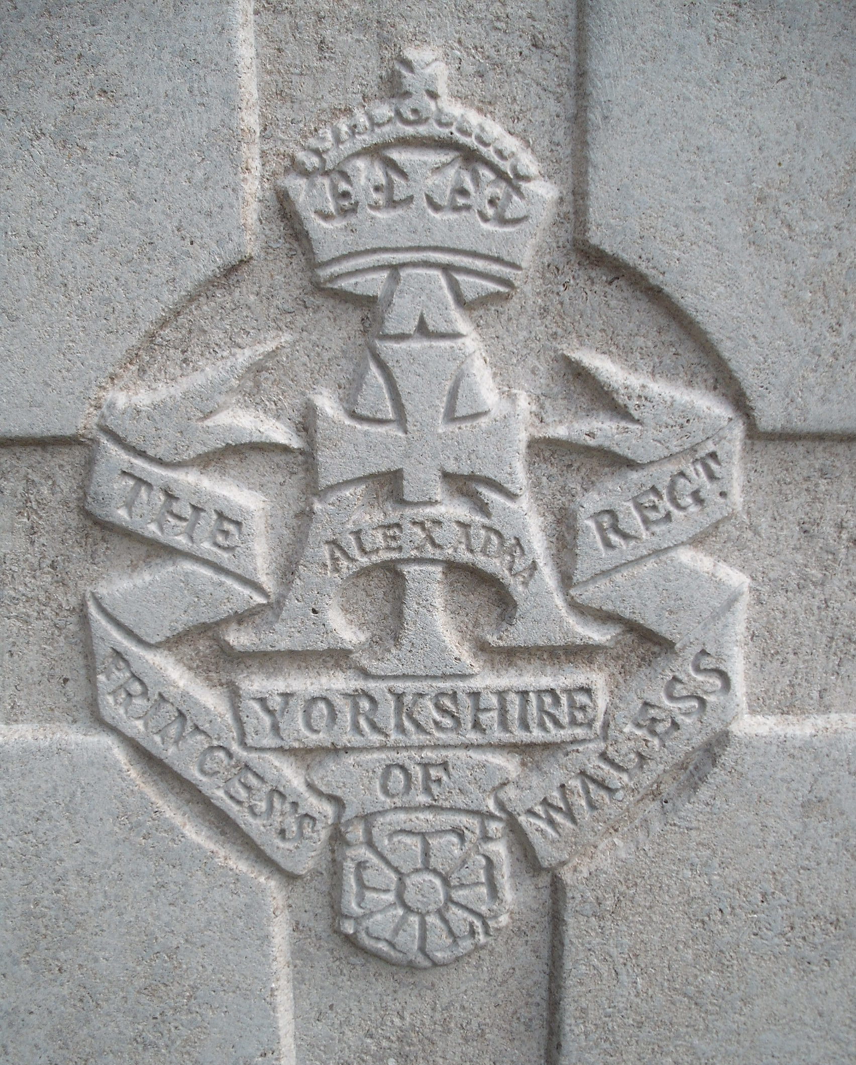 Capbadge of the Yorkshire Regiment